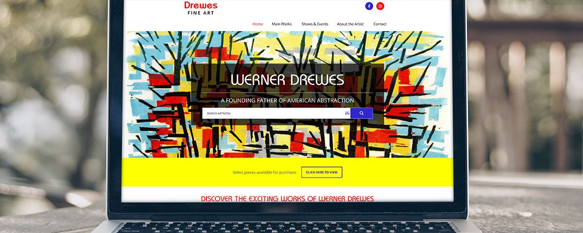 Drewes Fine Art Website