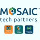 Mosaic Tech Partners Logo with All Brands