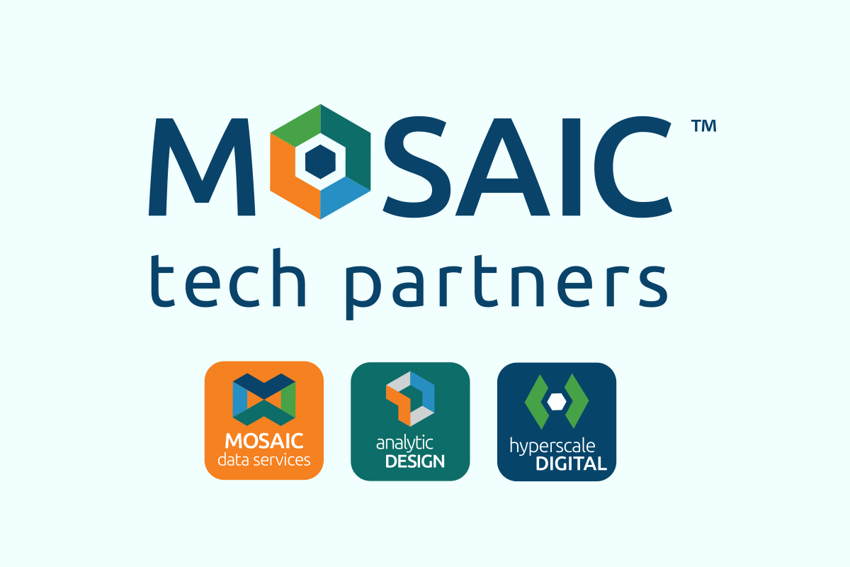 Mosaic Tech Partners Logo with All Brands