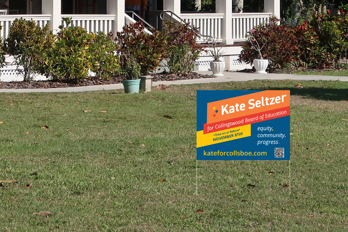 Kate Yard Sign
