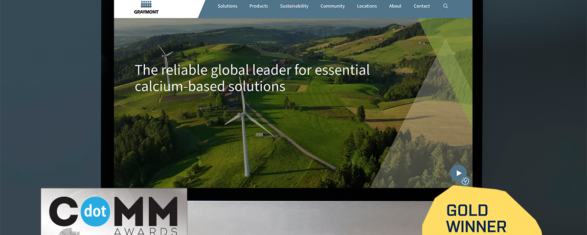 Graymont Award winning website